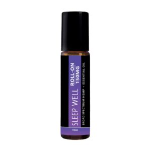 Sleep Well CBD Roll On - 10ml Sleep Well Roller with 150mg Broad Spectrum CBD Oil