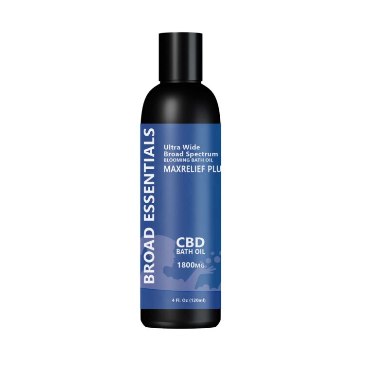 MaxRelief Plus CBD Bath Oil | 1800mg