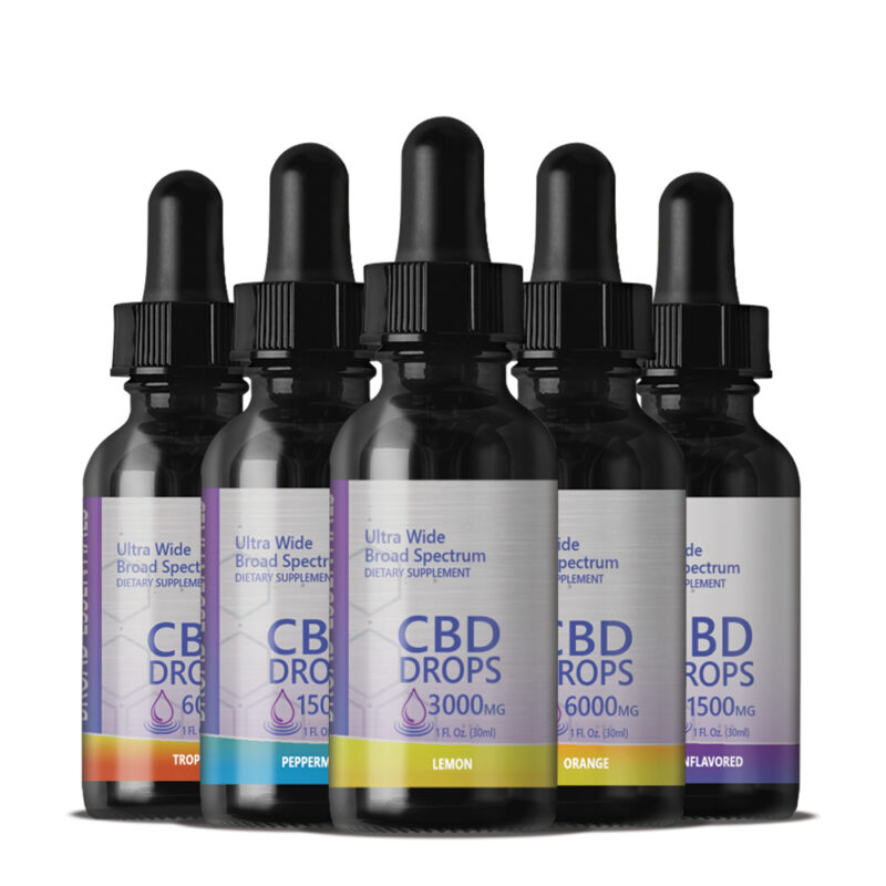 CBD Drops - Broad Spectrum CBD Tinctures