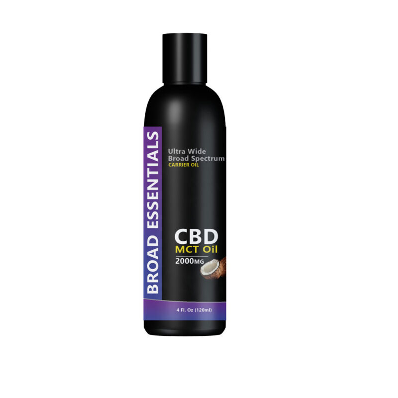 CBD MCT Oil 2000mg by Broad Essentials | CBD Carrier Oils