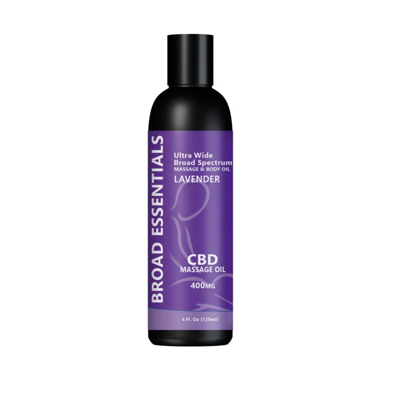 Lavender CBD Massage Oil Wholesale | Lavender CBD Massage Oil White Label | Broad Essentials CBD