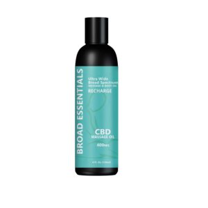 Recharge CBD Massage Oil Wholesale | Recharge CBD Massage Oil White Label | Broad Essentials CBD