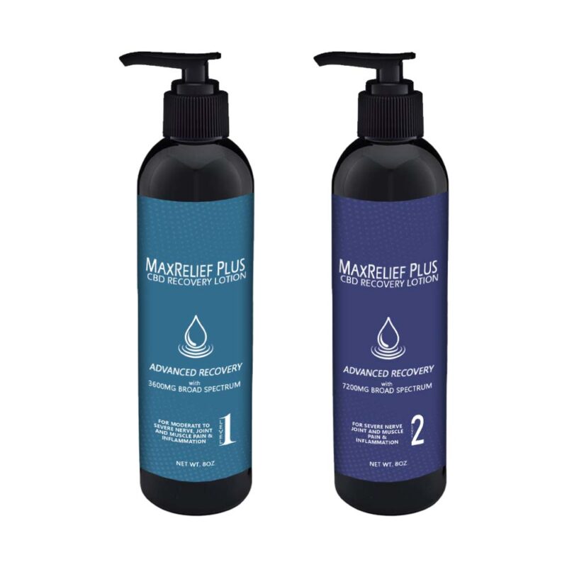 MaxRelief Plus Advanced Recovery CBD Lotion