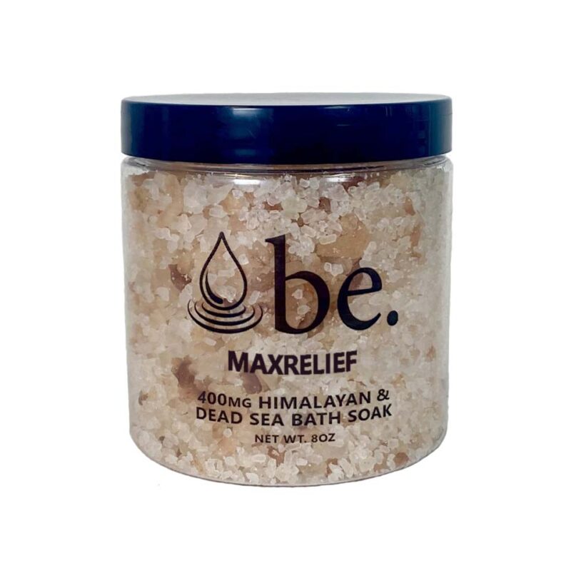 MaxRelief Himalayan Dead Sea Salt Bath Soak | 400mg